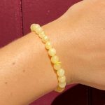 Bracelet de calcite orange